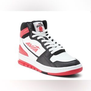 NIB  Men’s Avia Red and Black High-Top Retro Sneakers